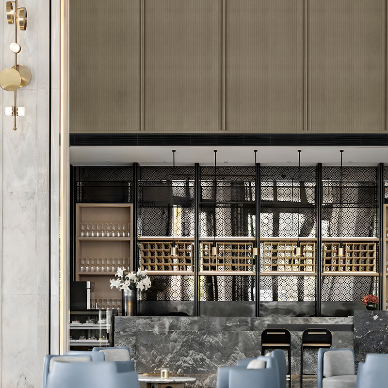 ZQ45 Metal Texture Panel - Lätt lyx