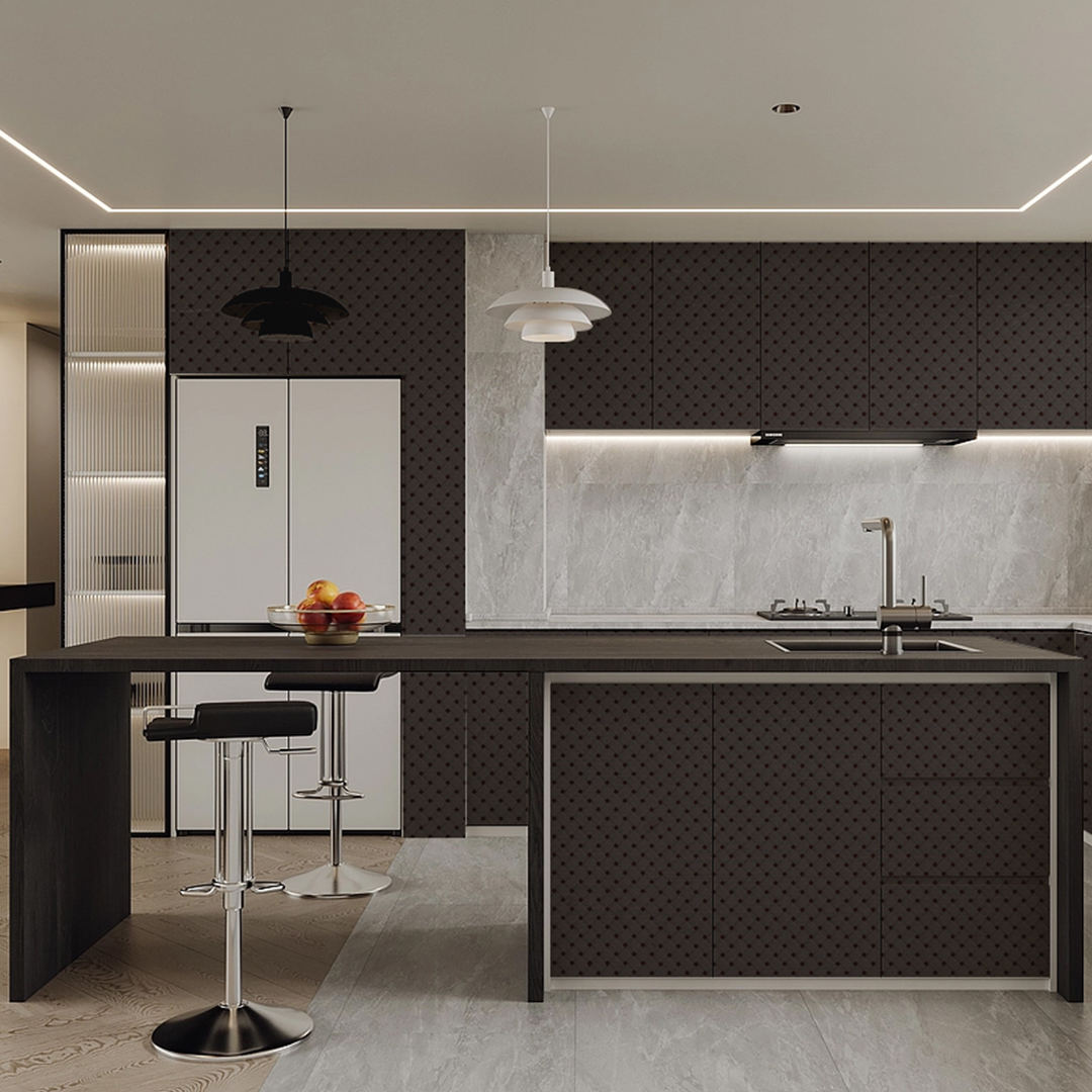 ZS34 vävd texturpanel - naturlig