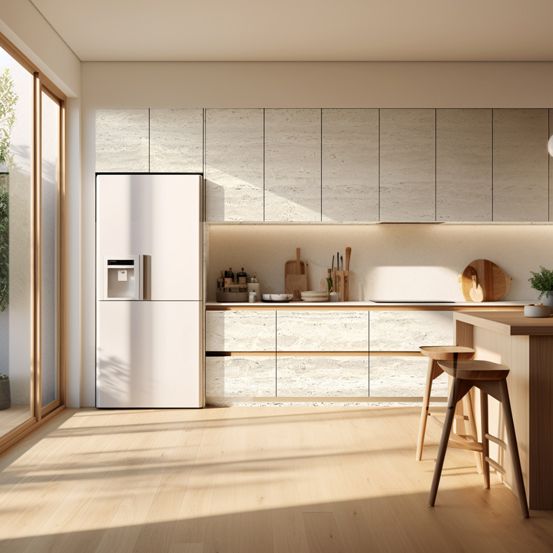 SZ07 Synchronized Travertine Panel - Natural